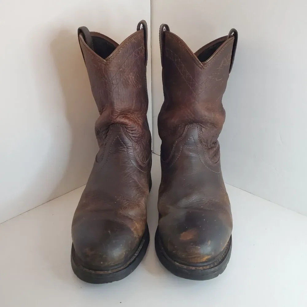 Ariat Sierra H2O Waterproof Mens 10.5 Western Leather Work Cowboy Boots 10002385